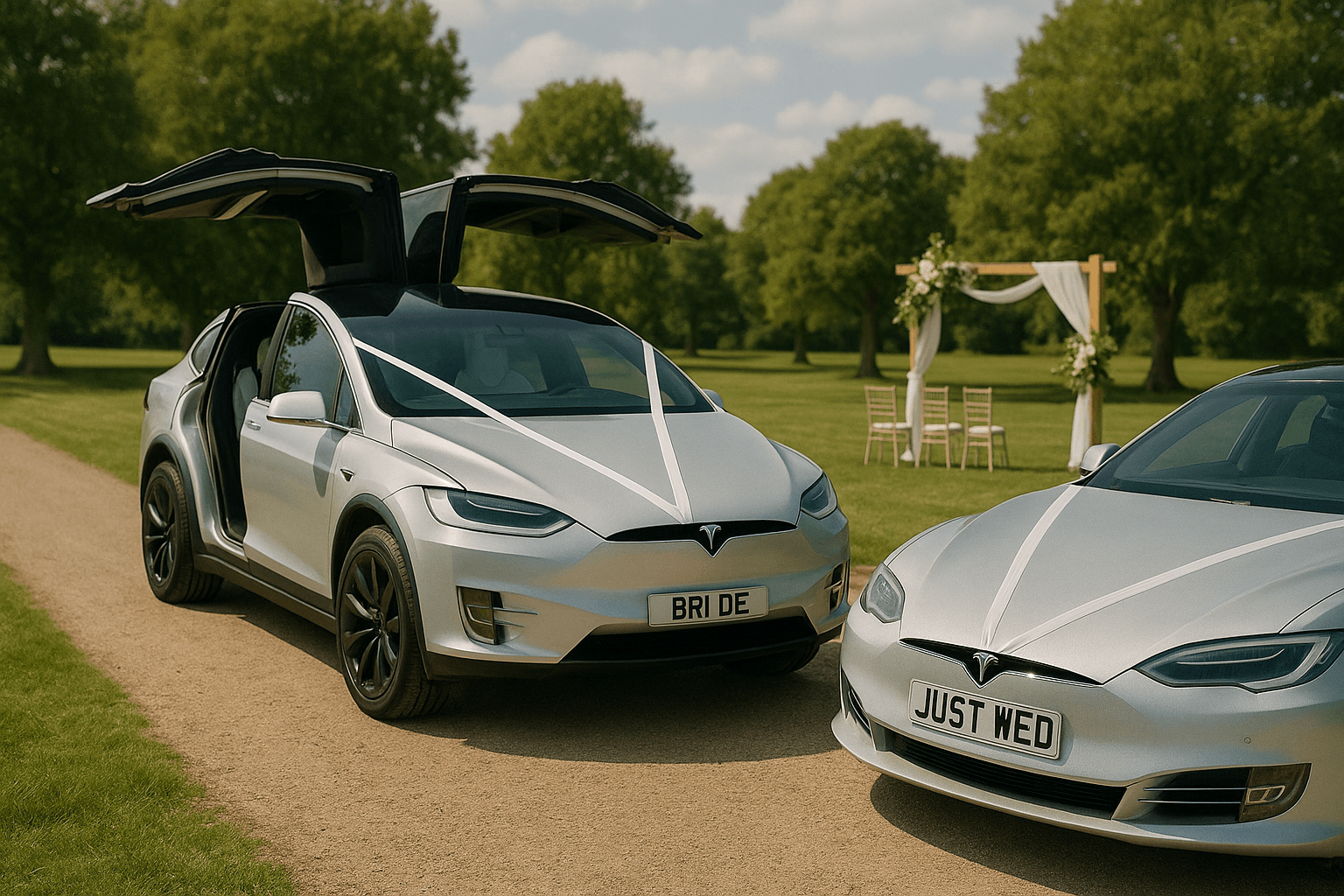 summer tesla weddings